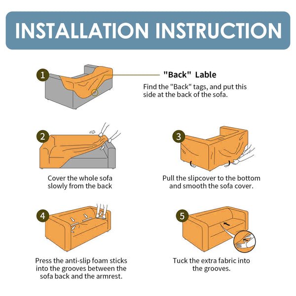 Efficient Steps: How To Put On A Couch Cover